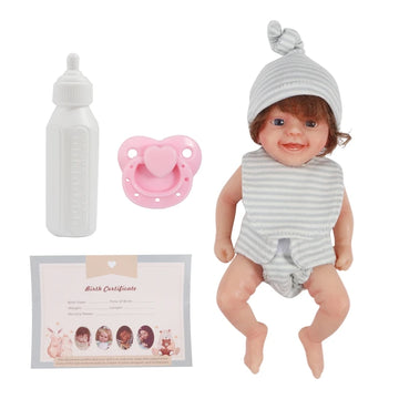 Newborn Baby  Realistic Newborn Baby Dolls Silicone Full Body Cute Small Baby  Realistic Simulation
