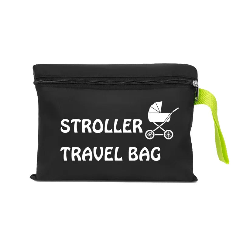 Baby Stroller Travel Bag with Shoulder Belt Pram  Universal Dust Bag Organizer Kindergarten Carts Accessories Walker Cribs Bags